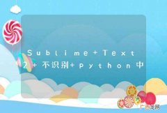 Sublime Text2 不识别 python中的 def,标点符号之间没空格也提示错误怎么办啊？